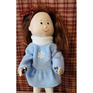 MADELINE 8" DOLL CHLOE Snow Top white leggings shoes Preowned Good Condition